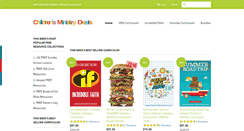 Desktop Screenshot of childrens-ministry-deals.com
